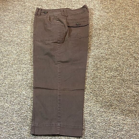 Ruby Rd Brown Cargo Pants Size 10 - Picture 2 of 11